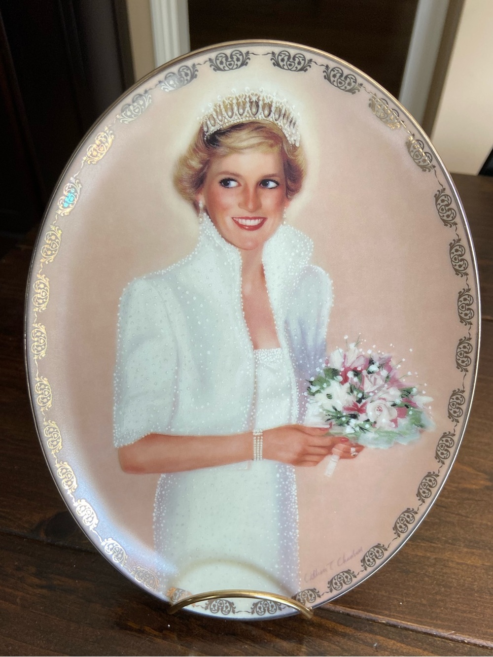 Vintage Princess Diana Collector’s Plate – Bradford Exchange